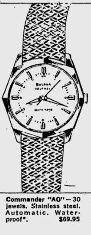 1967 Bulova Commander "AO"