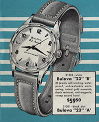 Bulova Watch advert