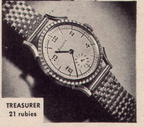 Bulova Watch advert