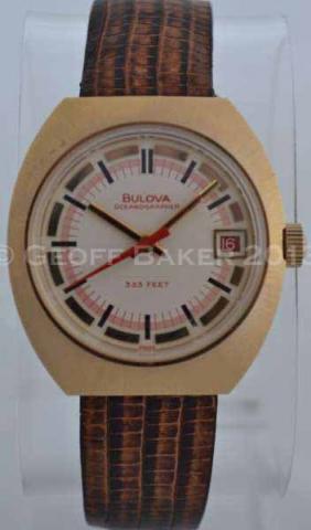 Geoffrey Baker 1973 Bulova Oceanographer 333 Watch 11 29 2013