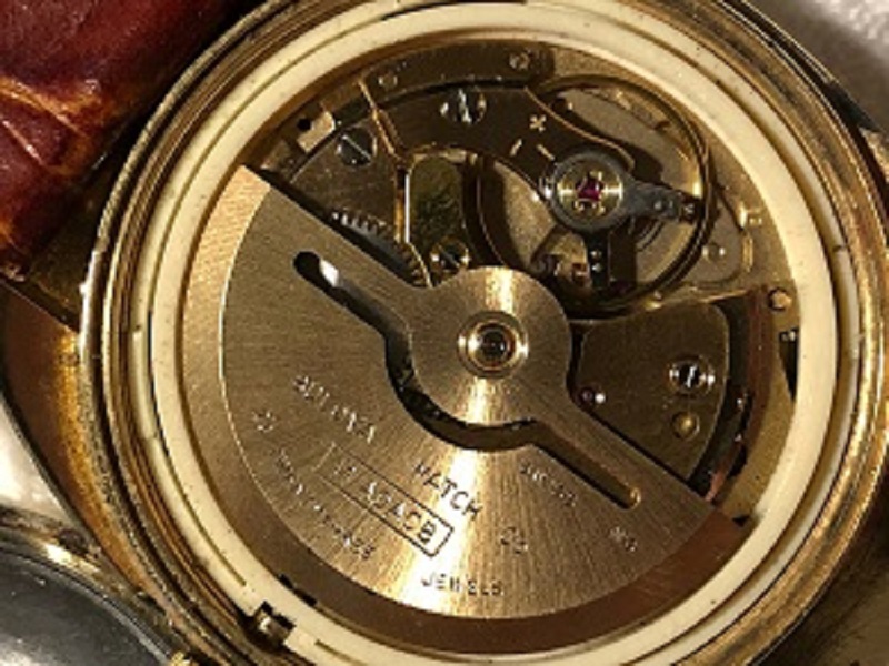 Bulova Ambassador Automatico 1972 placcato oro 20 micron 