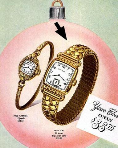 Bulova Watch advert