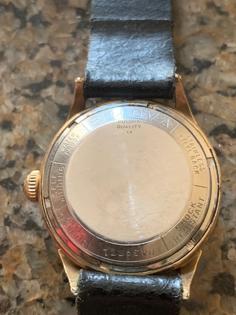 Back - showing date 