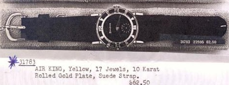 1951 Bulova Air King 2-1-21 Ad