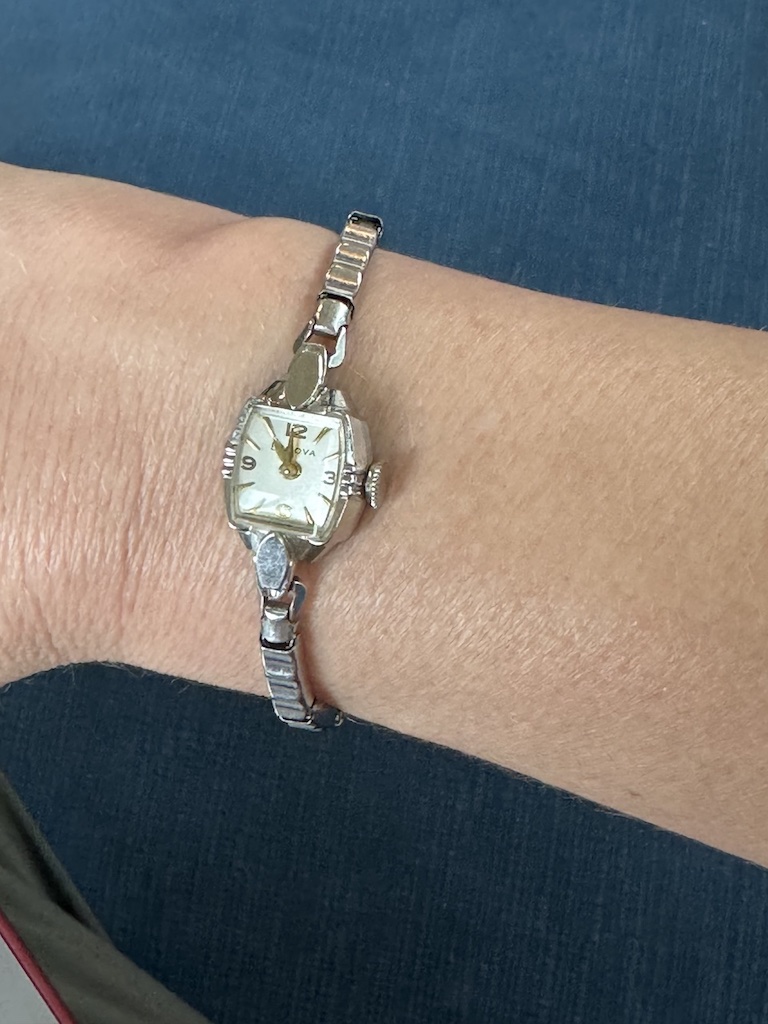 On wrist