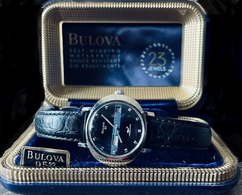 1972 Bulova President & Box