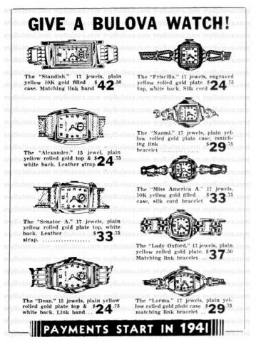 1940 Bulova watch