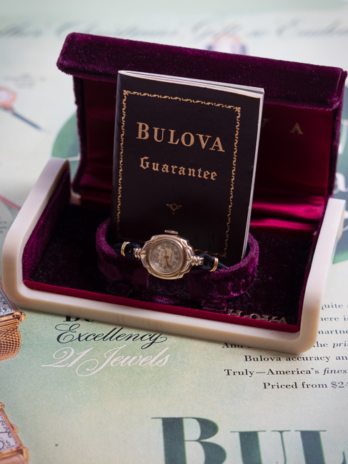 Bulova Watch advert