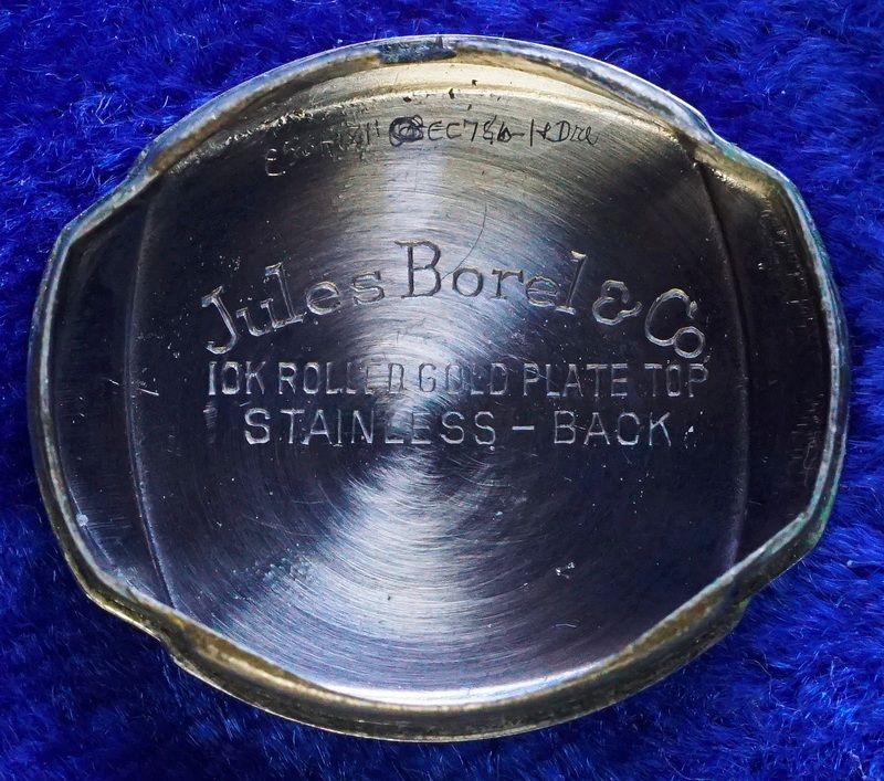1955 Bulova Ladies 6BD inside case back