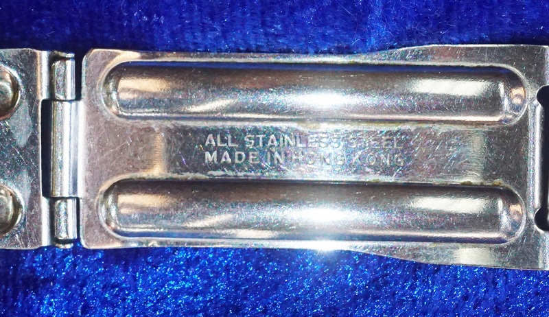 1976 Bulova Mens bracelet detail - N-100