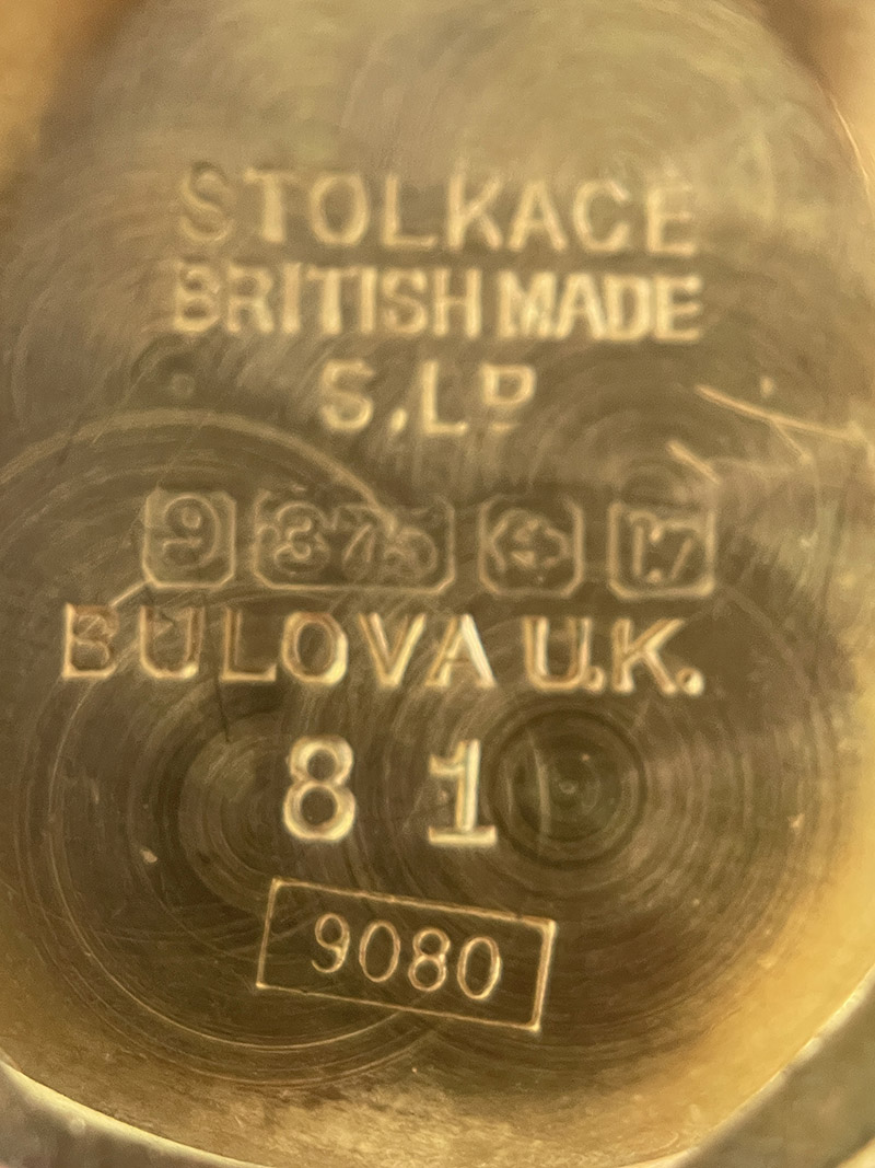 inside back of watch
