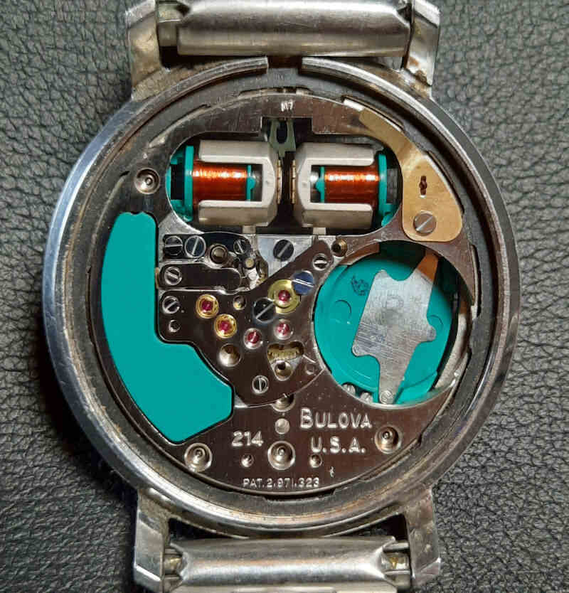 Bulova Accutron SpaceView 214 Inside/Movement