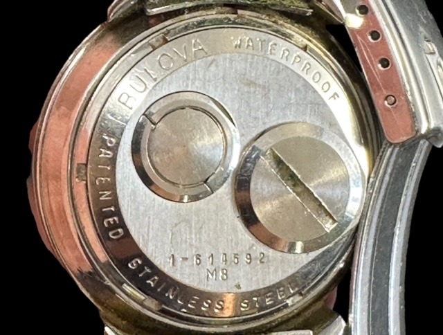 Back of Bulova Watch 