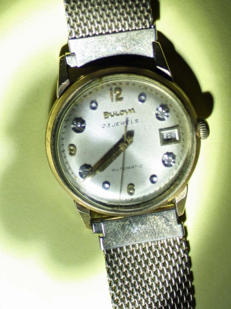 Bulova 23 Jewel face