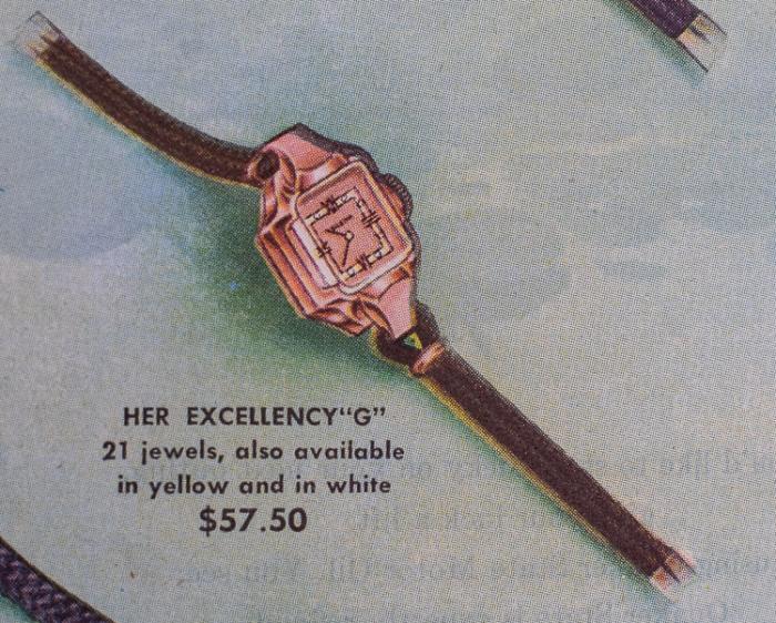 Bulova Watch advert