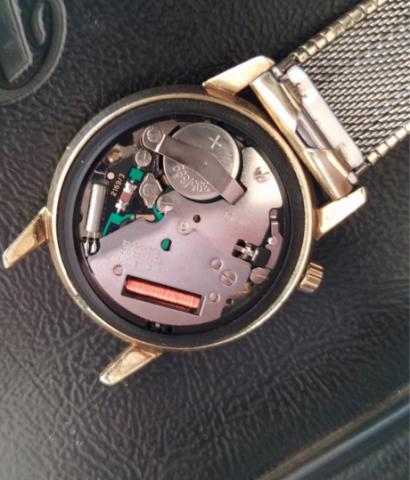 1969 Bulova Accutron Watch Inside View