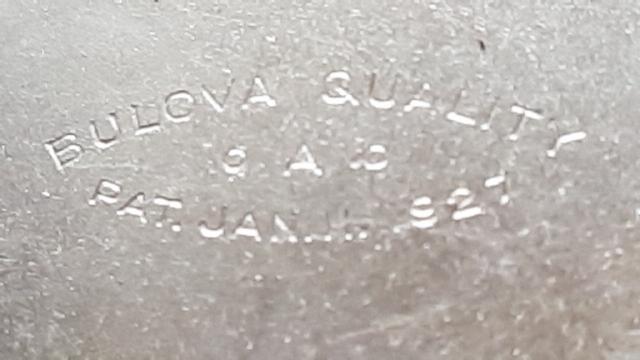 1930 Bulova watch