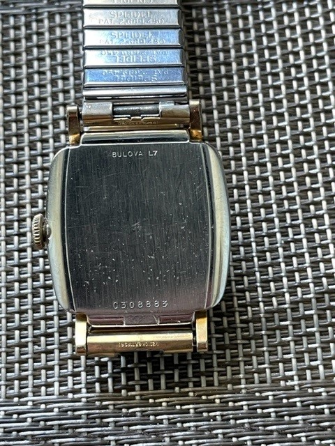 Back of watch