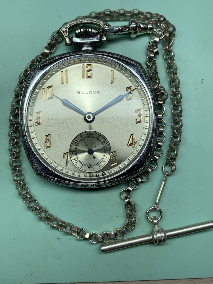 1929 Bulova with Chain