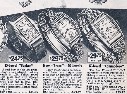 Bulova Watch advert