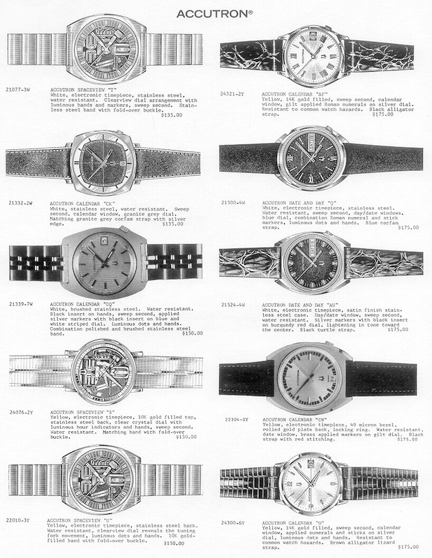 Bulova Watch advert