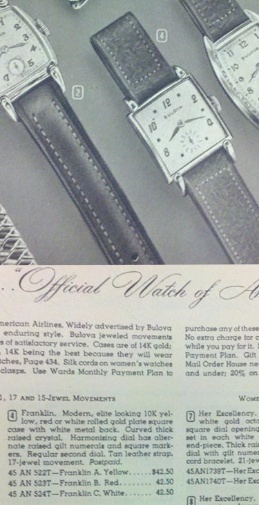 Bulova Franklin advert