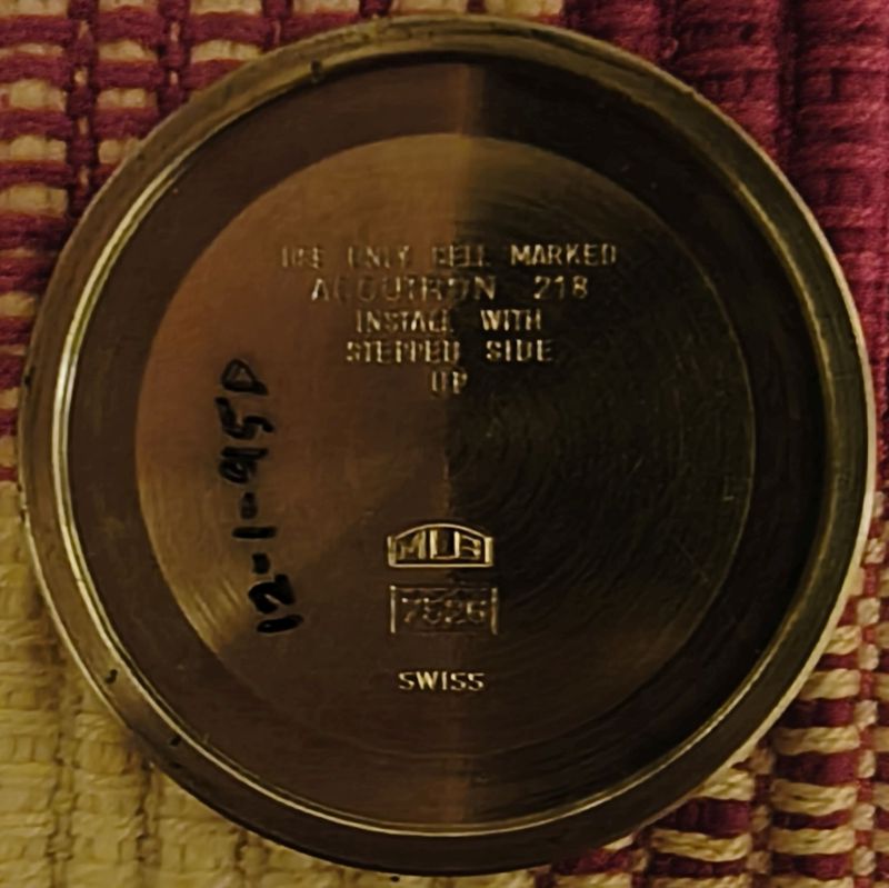 Inside caseback