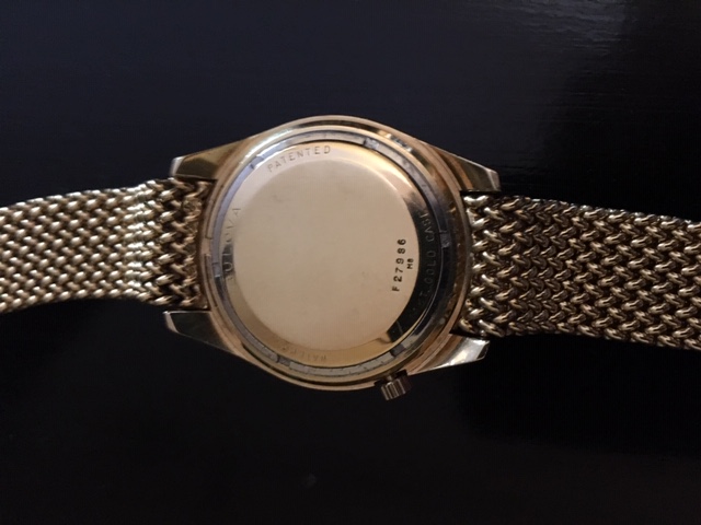 1968 Men’s Accutron case back