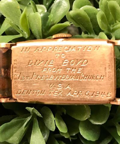 1944 Bulova watch