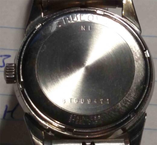 1971 Bulova watch
