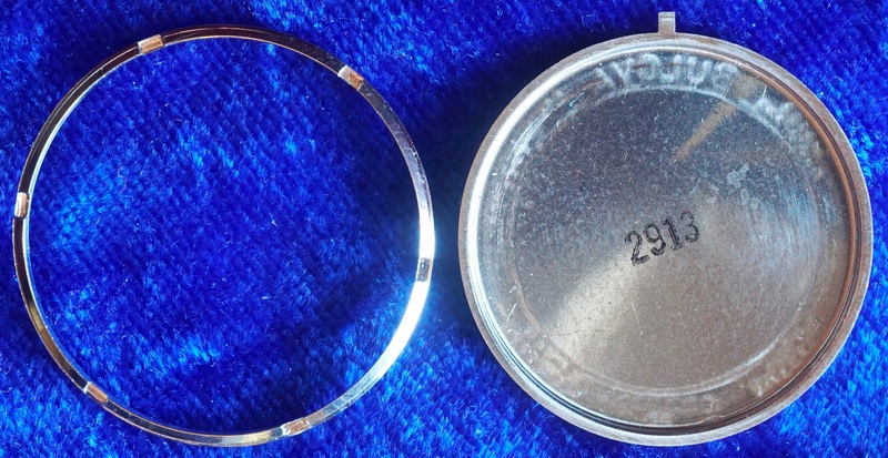 1969 Bulova Sea King inside case back and ring
