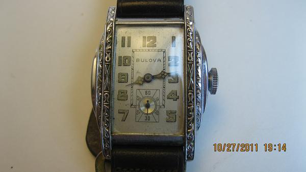 1930 Bulova watch