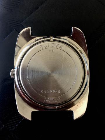 1969 Bulova watch