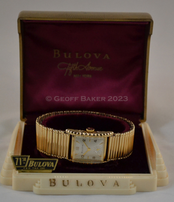 Geoffrey Baker 1951 Bulova Westover 5 12 14 2023