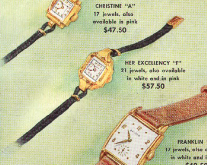 Bulova Watch advert