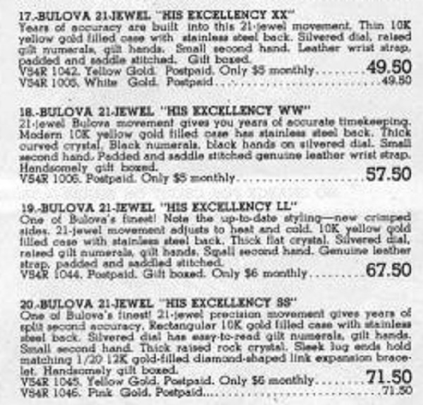 1949 His Excellency "LL" - Ad2