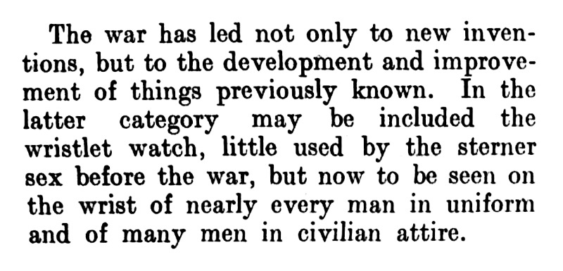 Horological Journal 1917