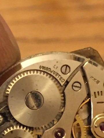 1950 Bulova watch