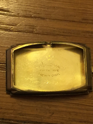 1937 Bulova watch