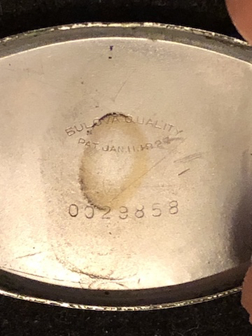 1930 Bulova watch