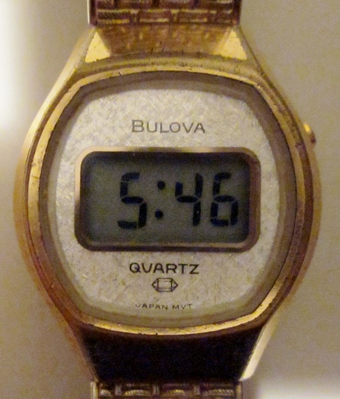 Bulova Watch advert
