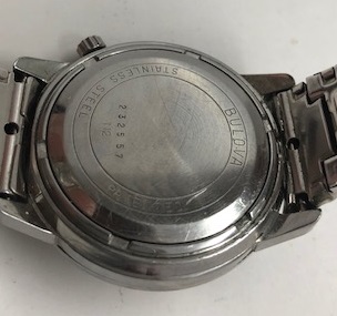 1972 Bulova watch