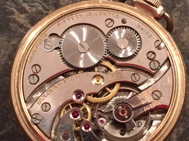 1940 mens Bulova watch