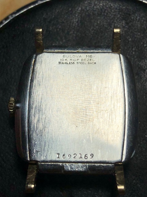1966 Bulova watch
