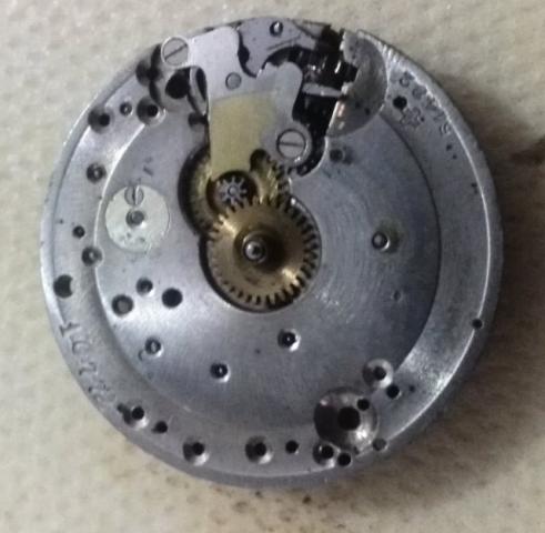 1917 Bulova Rubaiyat watch movement front