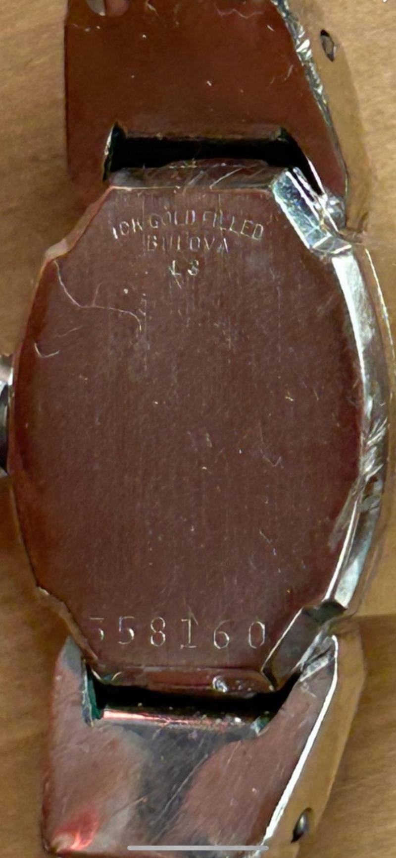 Back of watch