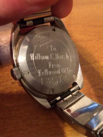 1969 Bulova watch