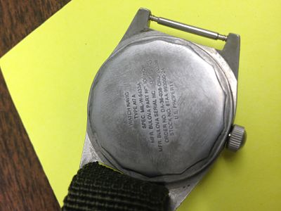 1960 Bulova watch