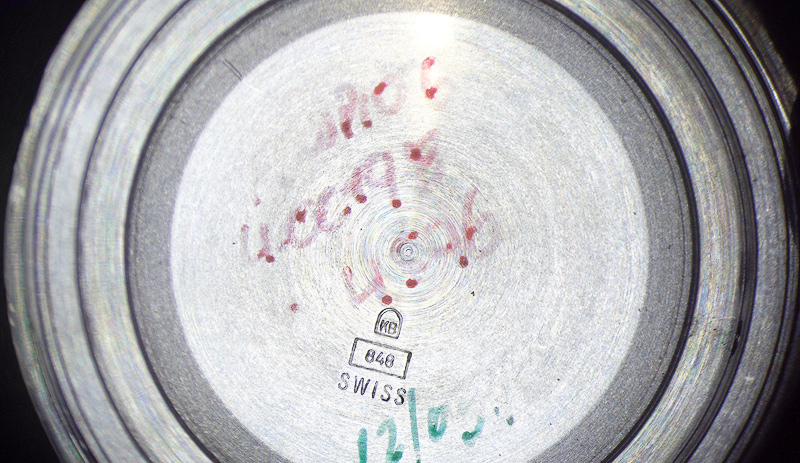 Inside Case Back