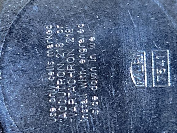 Inside of back cover with 7451 and Accutron 218 and Vartachron 218